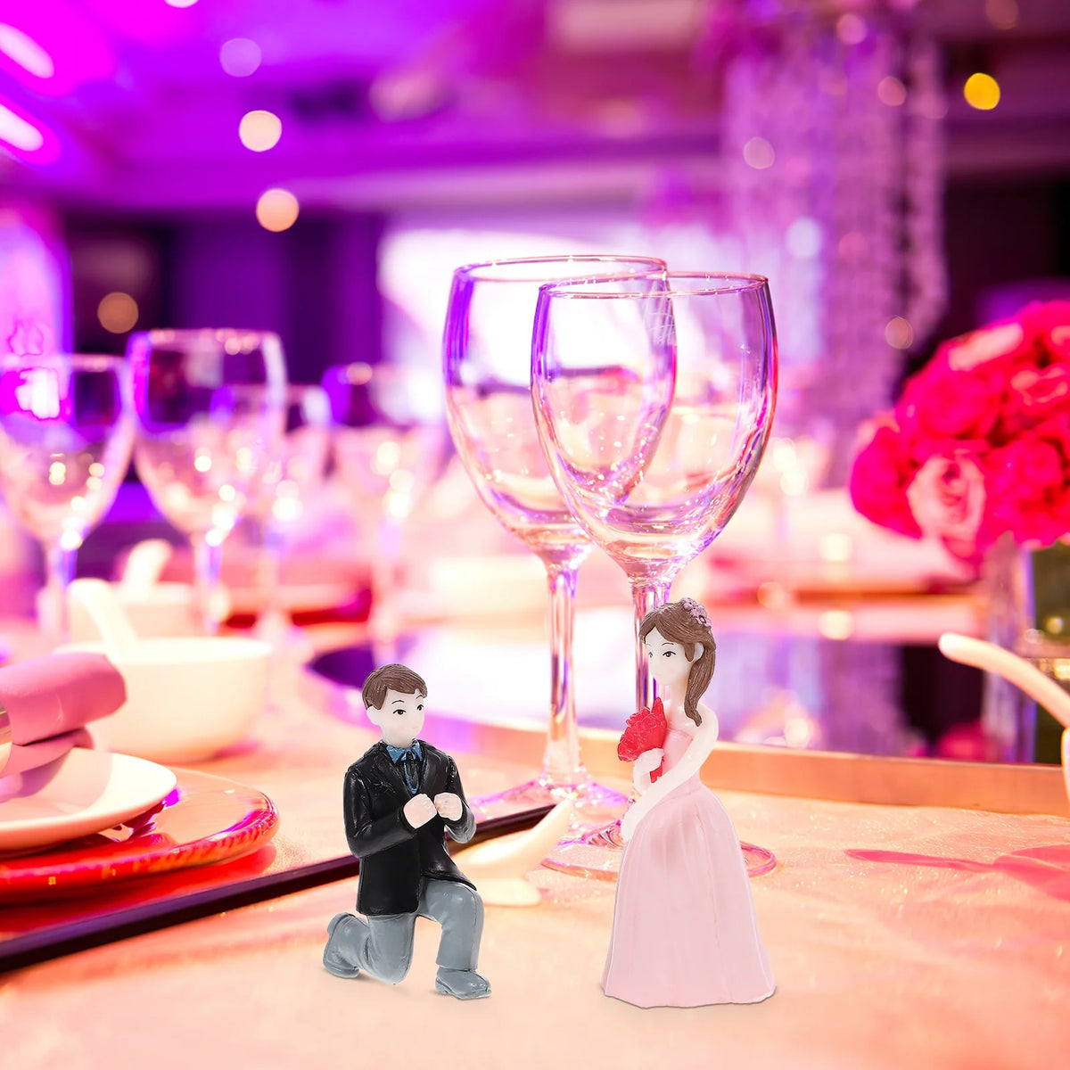 Mini Couple Doll Christmas Decorations D923293