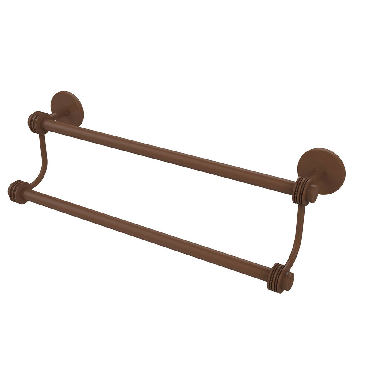 Antique Bronze Double Towel Bar V8252
