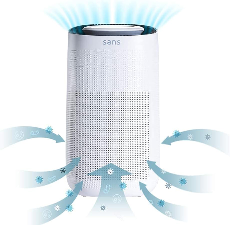 HEPA 13 Air Purifier with pre-filter, activated carbon, UV-C light Z820211