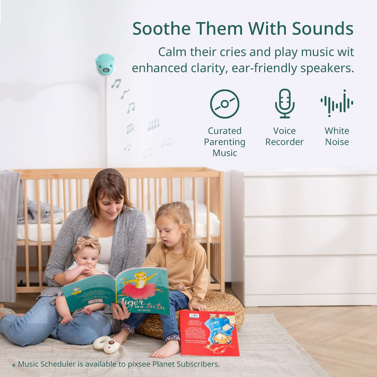 Smart Baby Monitor with Full HD Camera and Night Vision P24675