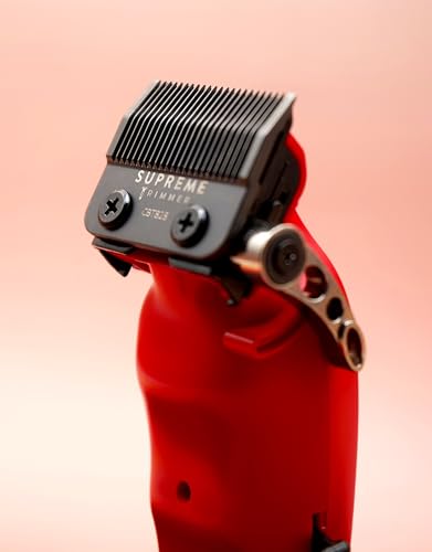 Red Brushless Hair Trimmer with DLC Taper Blade H6190