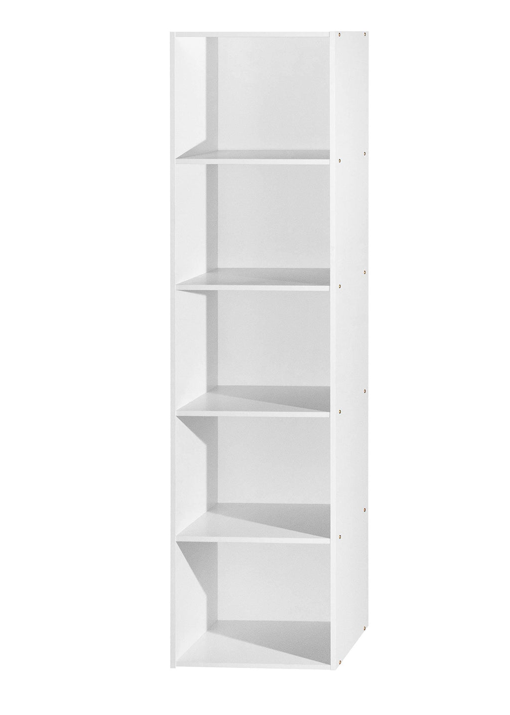 White 5-Shelf Bookcase H203282
