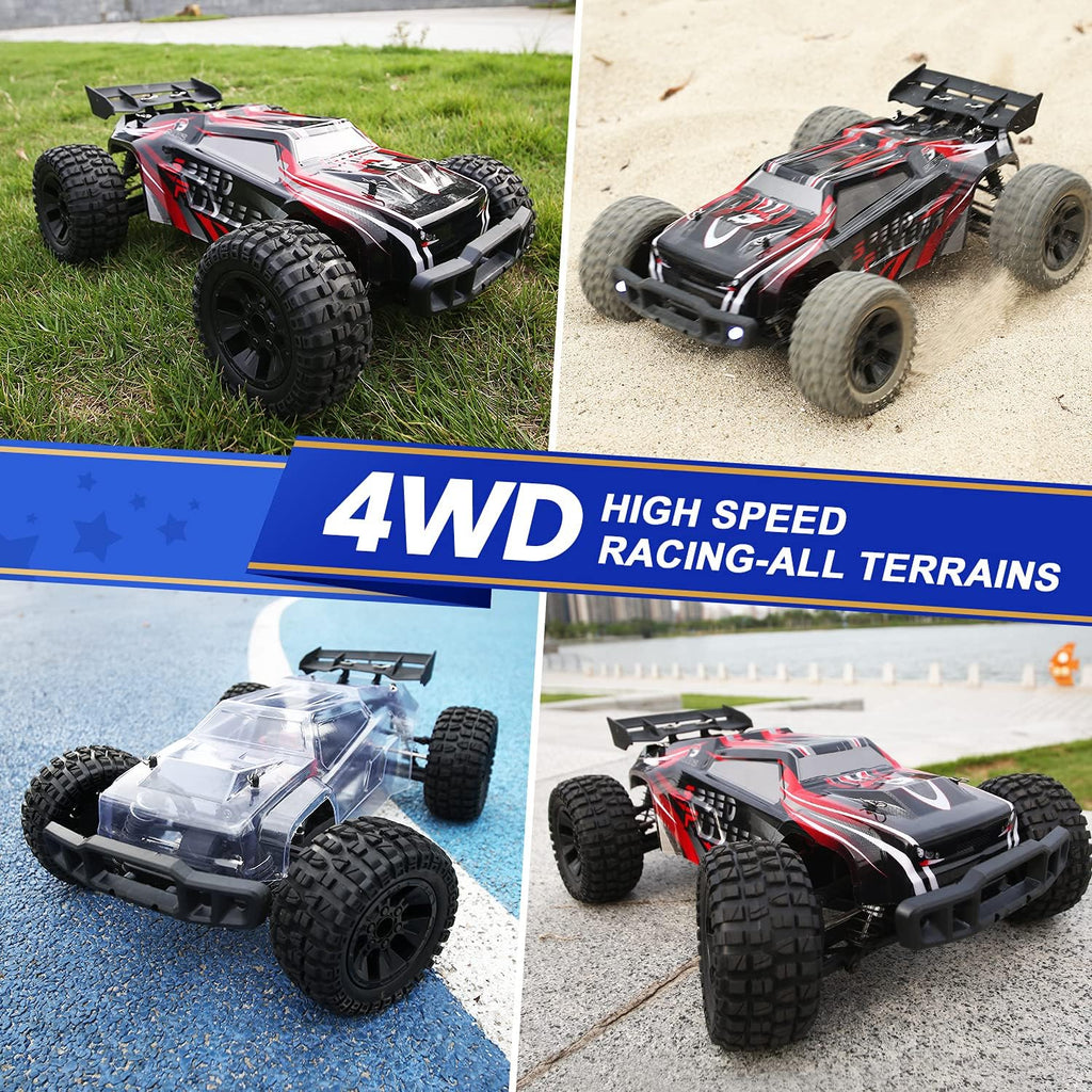 1:10 Scale 4WD Off Road RC Monster Truck with 2 Battery N26233