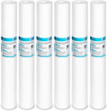 5 Micron Sediment Water Filter Replacement Polypropylene Cartridge 20 x 2.5 - 6 Pack B429611