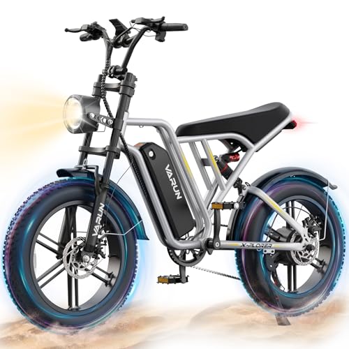 Electric Bike 750W 48V 13Ah Battery 20" Fat Tire F132587