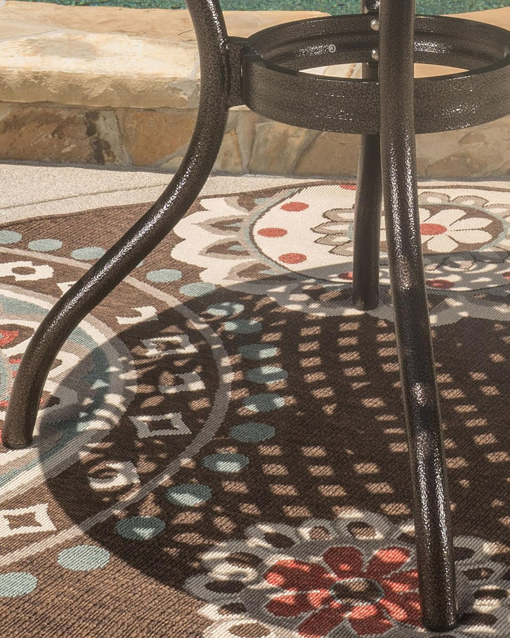 Cast Aluminum Round Table B7371