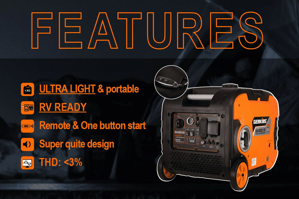 4500 Watt Portable Inverter Generator X1898