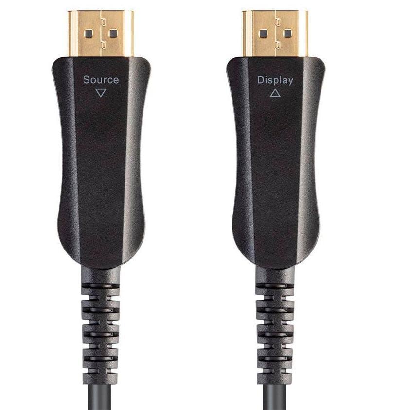 Black 30 Feet Fiber Optic HDMI Cable D944