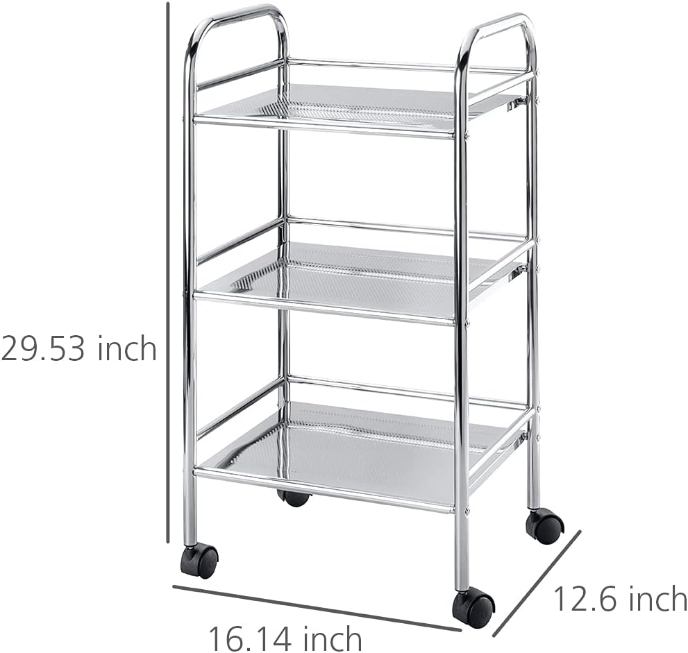 3 Tier Rolling Utility Cart A8074