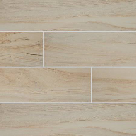 9 in. x 48 in. Glazed Porcelain Floor and Wall Tile W4178