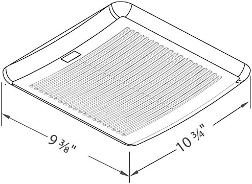 White Exhaust Bath Fan Y172771