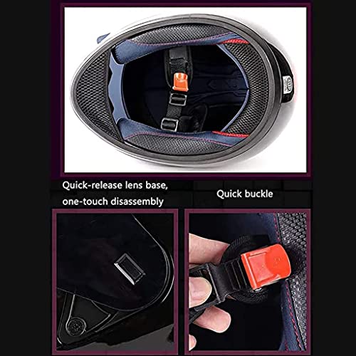 Cat Ear Flip-Up Motorcycle Helmet DOT Certified C8263