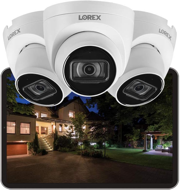 4K Ultra HD PoE Indoor/Outdoor Dome Security Camera F30144
