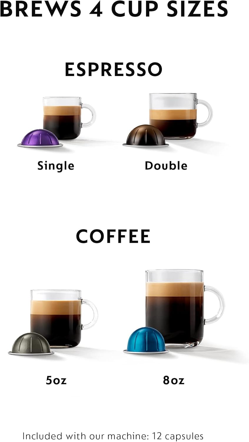 Black Matte Rose Gold Coffee and Espresso Maker Q7016