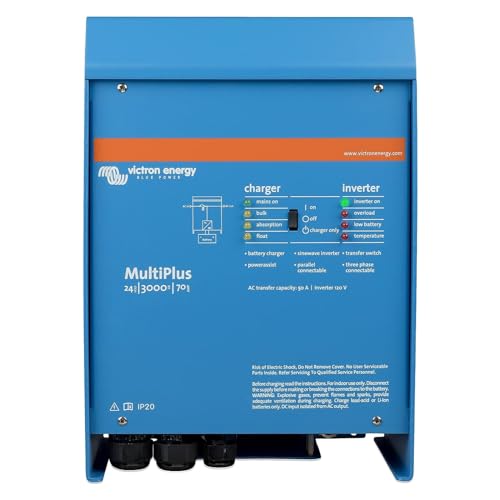 3000VA 12-Volt Pure Sine Wave Inverter Charger T589640