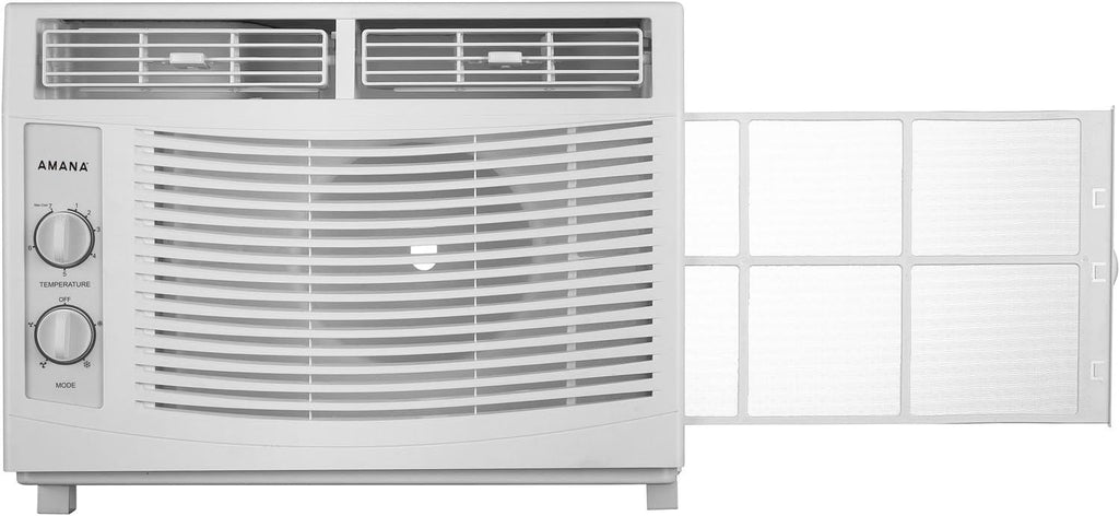 5,000 BTU 115V Window-Mounted Air Conditioner White Y945905