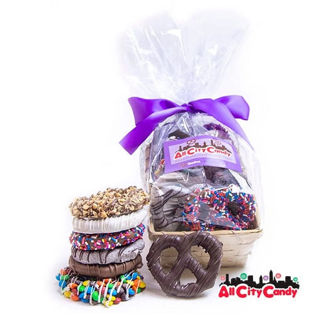 Gourmet Chocolate Covered Pretzel Twists J935
