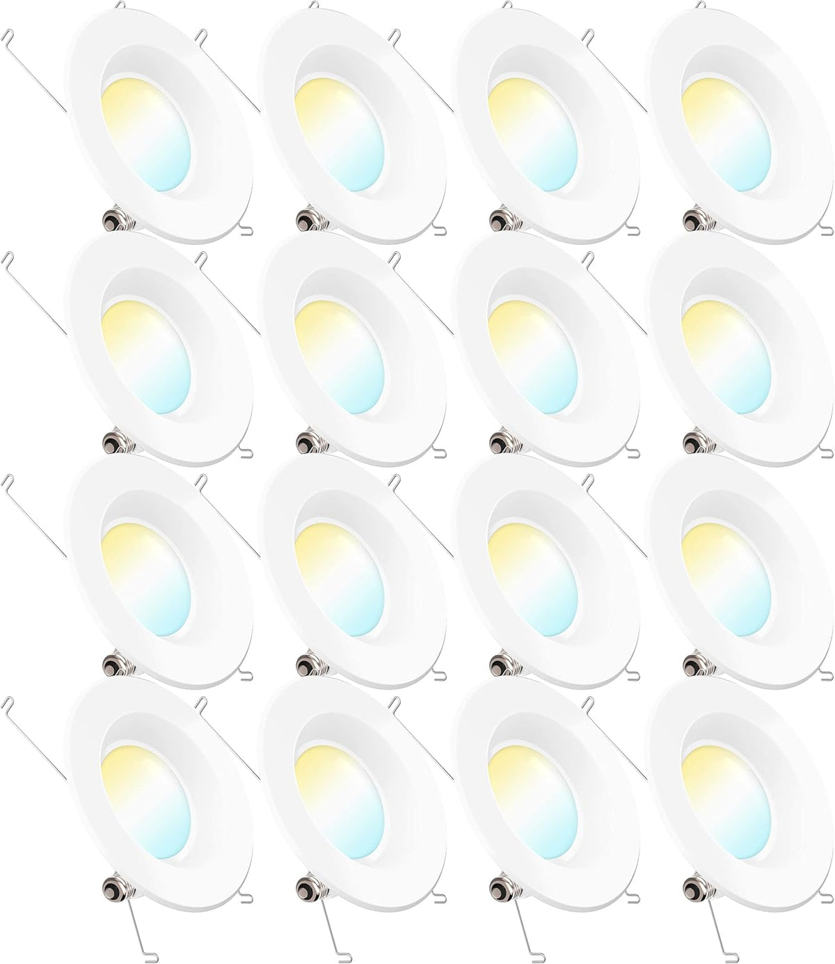 16 Pack 5/6 Inch Dimmable LED Recessed Lighting L182