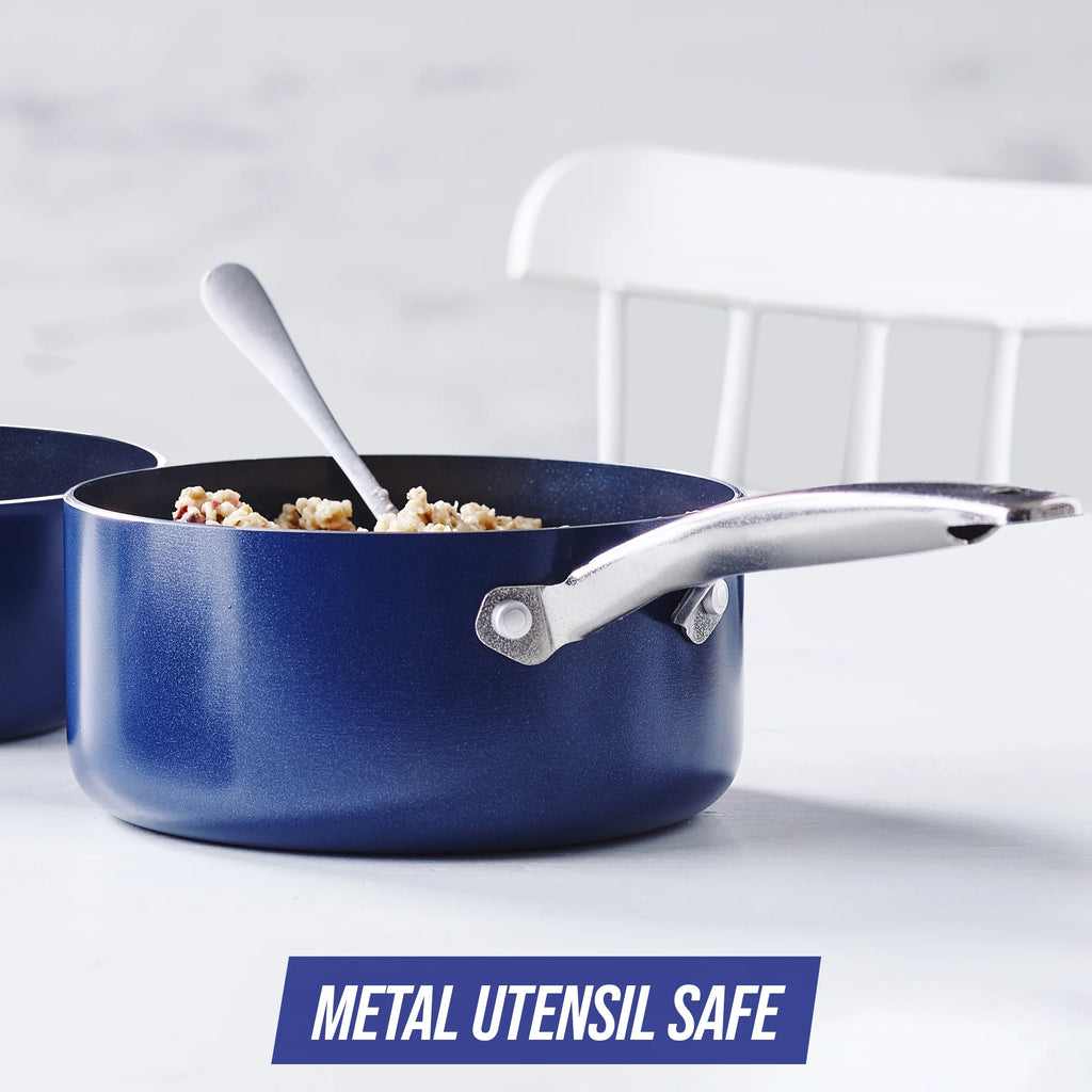 2 Quart Ceramic Nonstick Saucepan with Lid O6766
