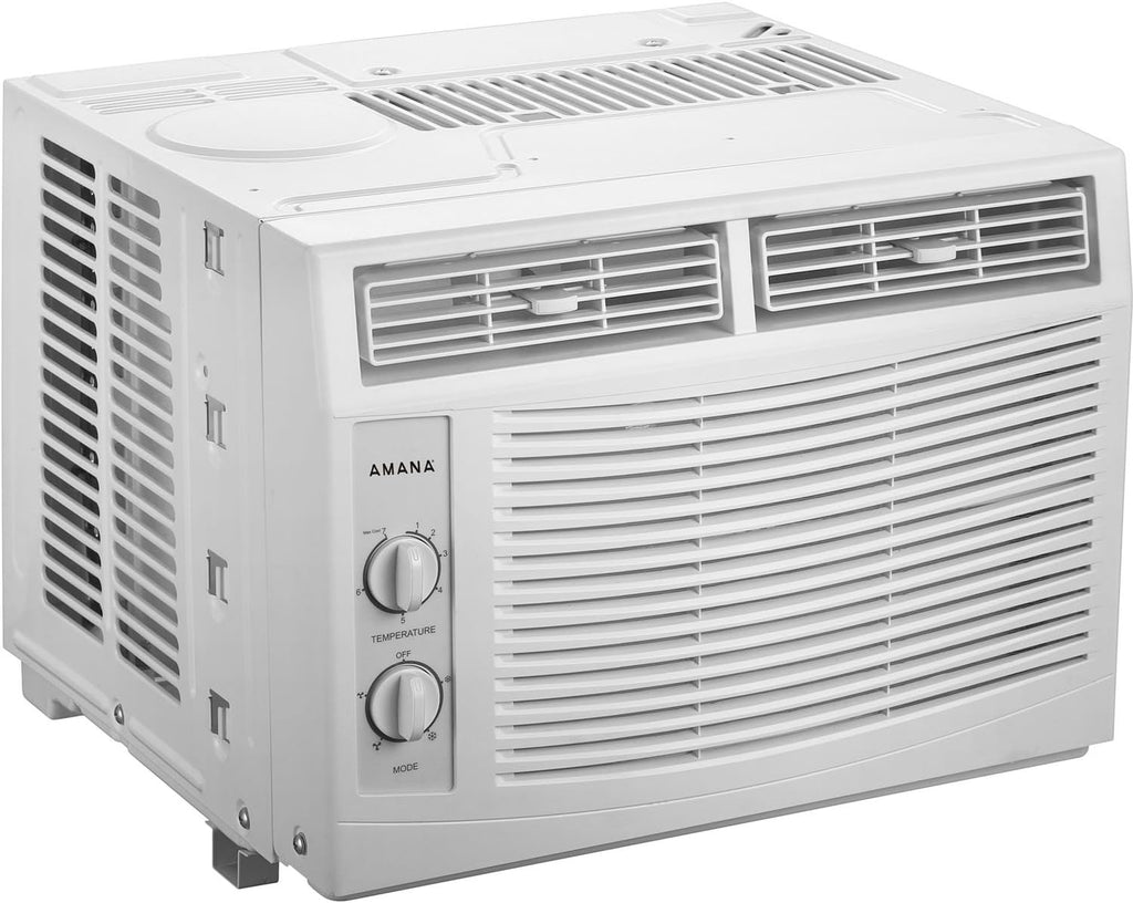 5,000 BTU 115V Window-Mounted Air Conditioner White Y945905