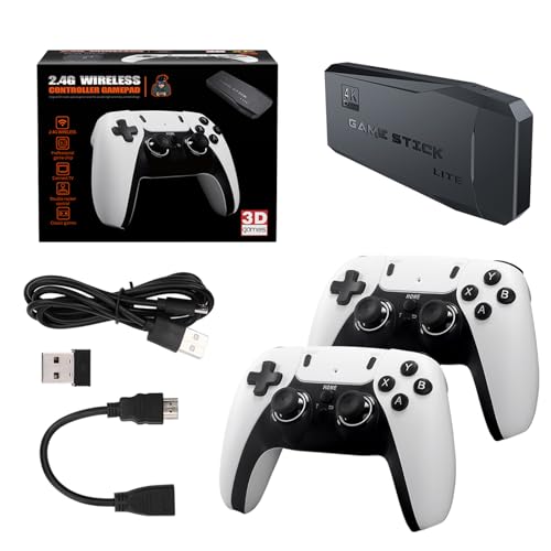 30,000+ Games Built in Wireless Retro Game Console with Dual 2.4g Wireless Controllers Y994