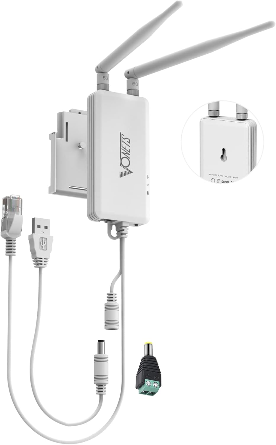 2.4GHz WiFi Bridge Ethernet Wireless Repeater Pack of 2 C8873