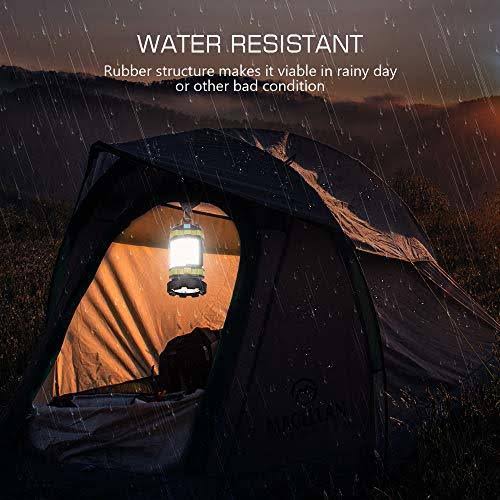 LED Camping Lantern Rechargeable Flashlight 6 Modes P538599