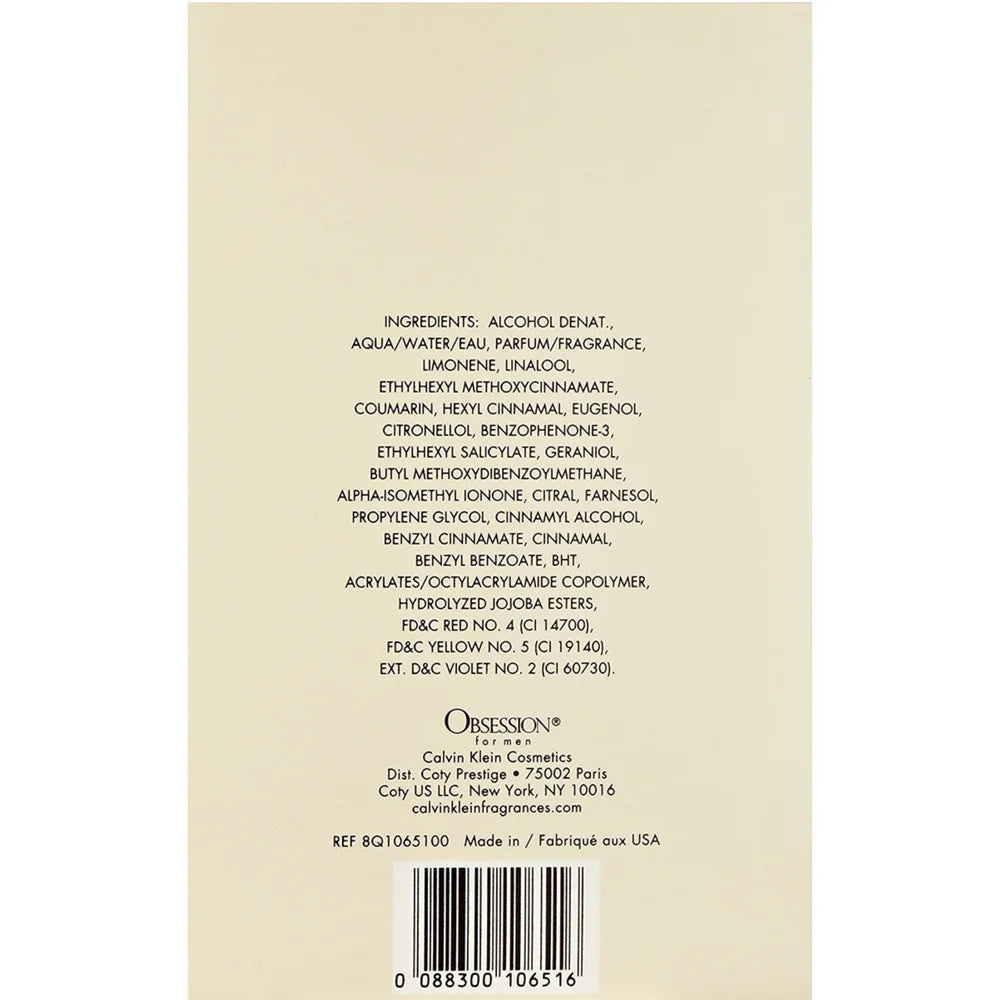 4 oz Eau de Toilette Spray A379