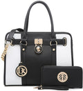 Top Handle Satchel Tote Shoulder Hobo Bag with Wallet Set 2pcs L938976