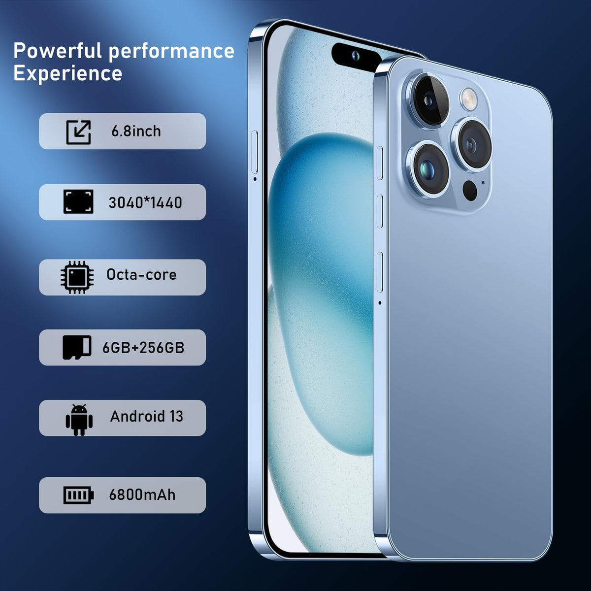 6+256GB Unlocked Android 5G Smartphone L242630