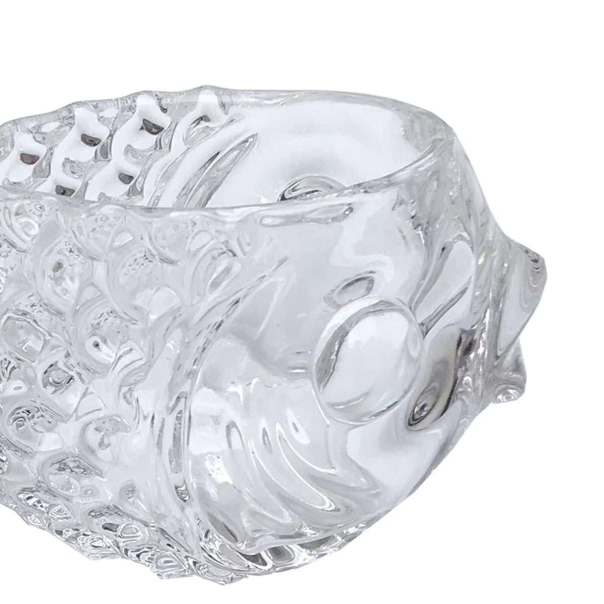 Clear Fish Shaped Cocktail Glassware M267