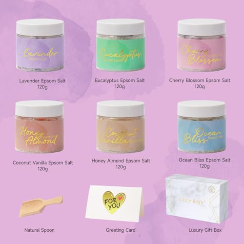14-Piece Floral Bath Salt & Bomb Gift Set Z5140