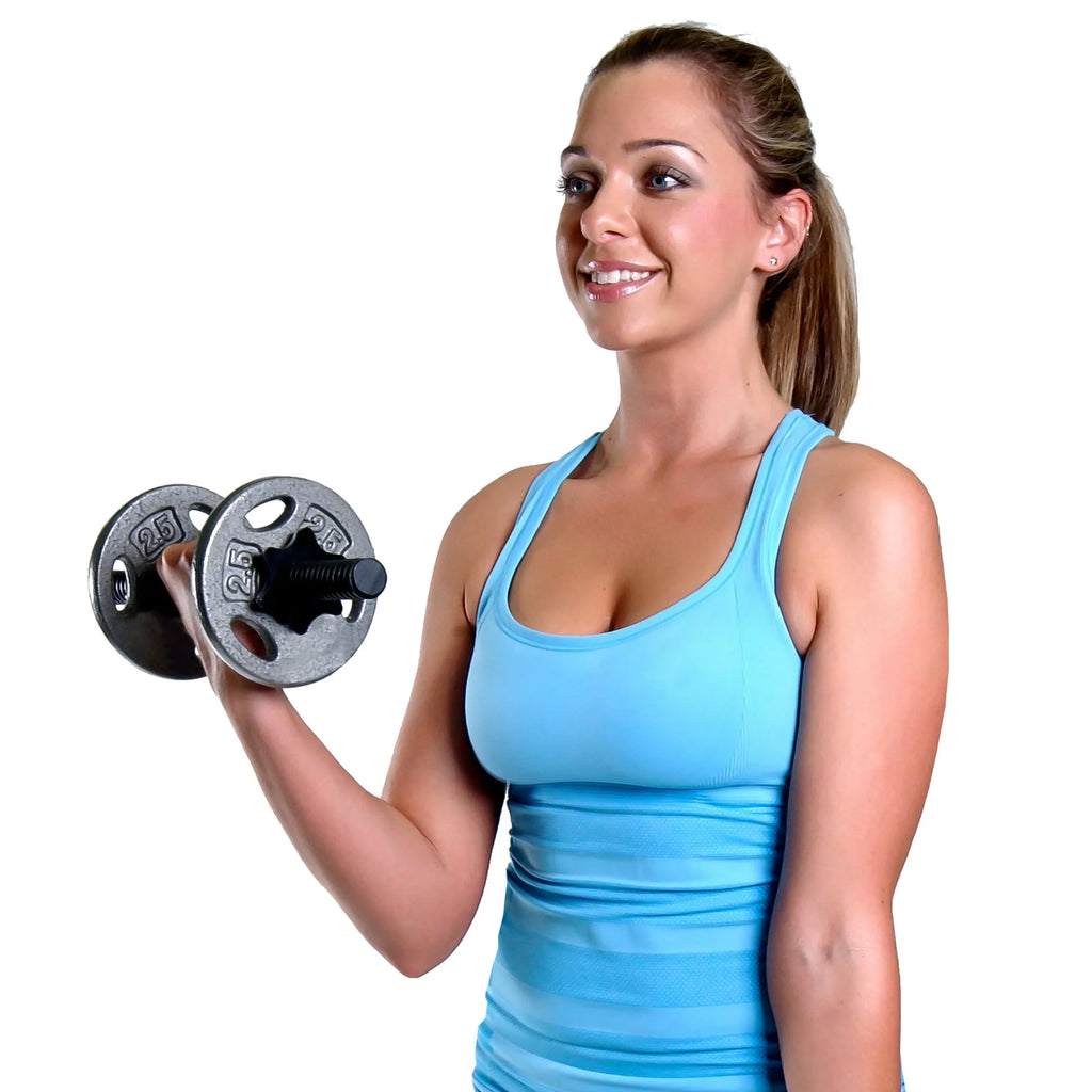10 lb Standard 1 Weight Plate Set (2.5 lb x 4) N8509