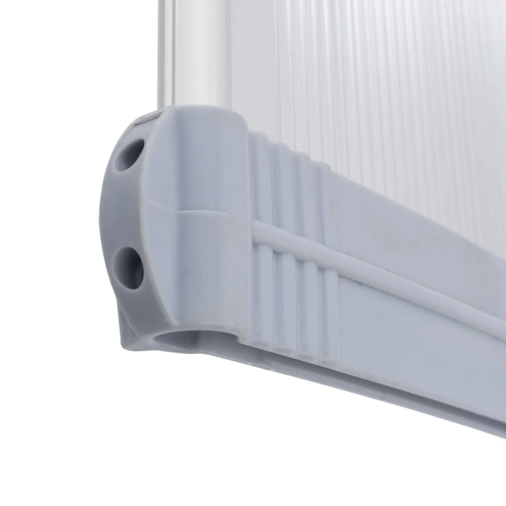Door Canopy Gray 118.1"x39.4" PC P409381