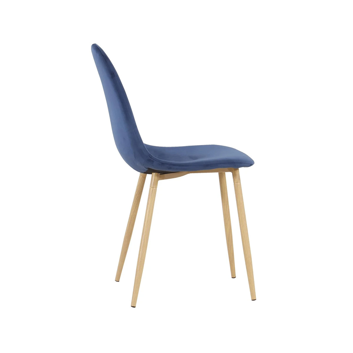 Velvet Upholstered Dining Chairs Set of 4 Y541