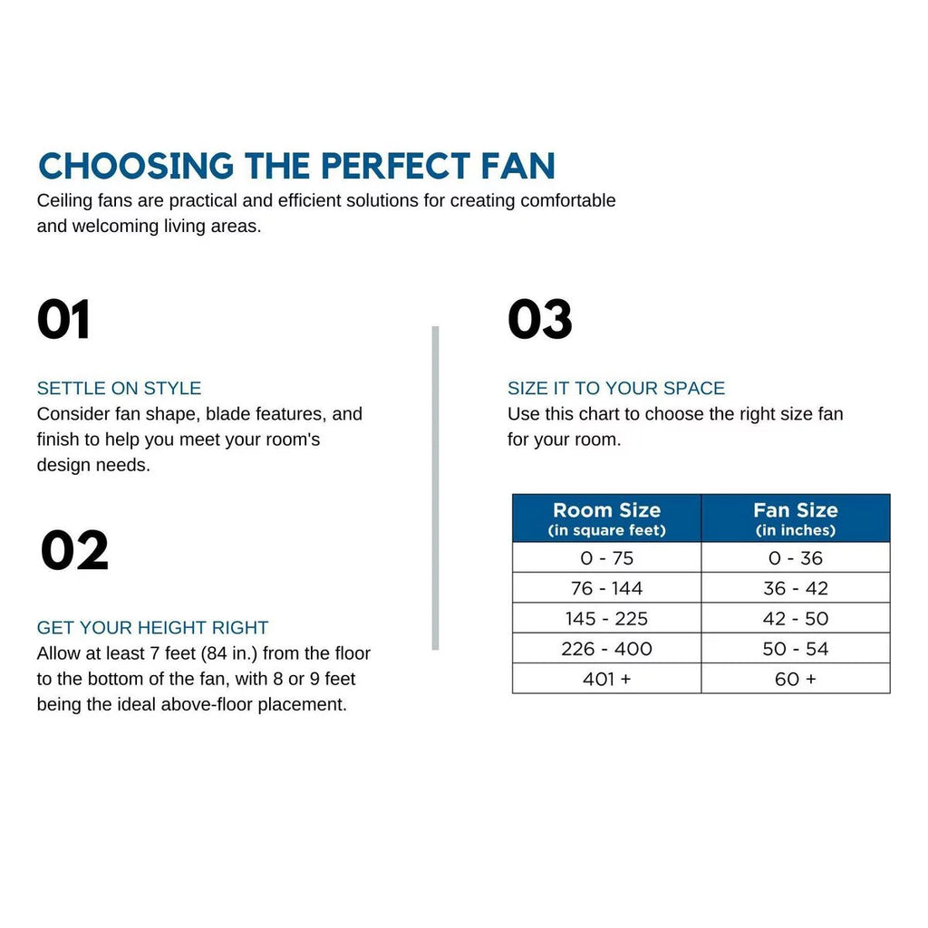 52" Bronze Ceiling Fan with 5 Palm Leaf Blades M7566
