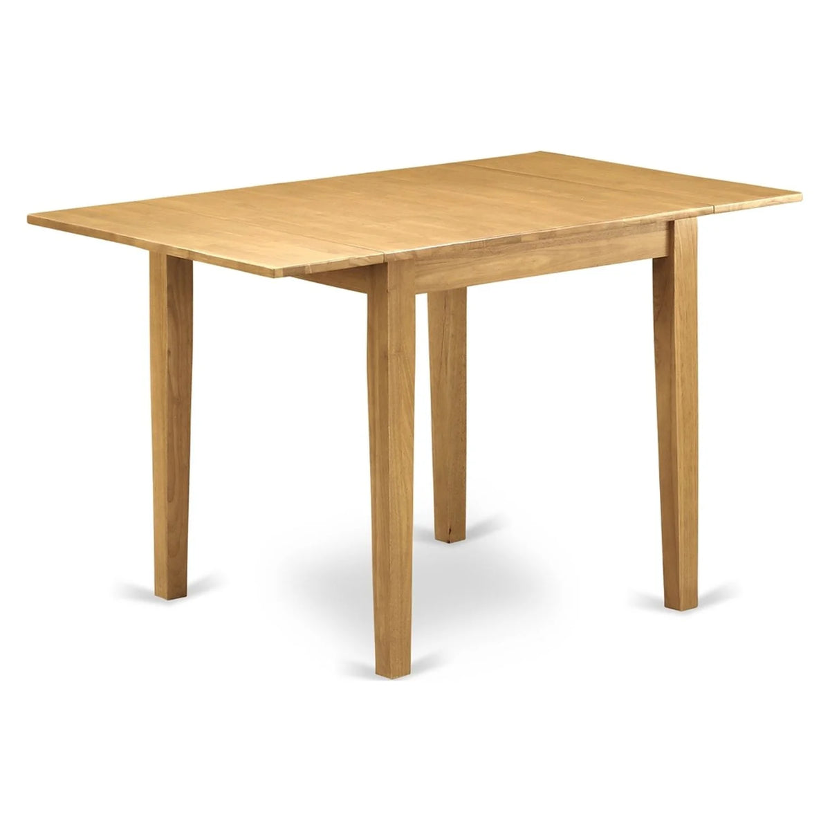 5 Pc Modern Dining Table Set with 4 Chairs Oak Finish V927