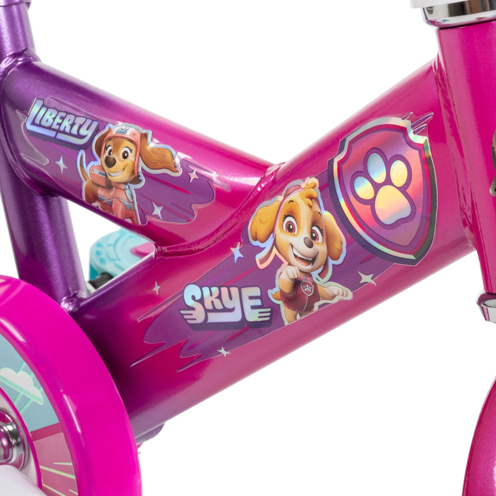 12-inch Girls' Training Wheel Bike, Pink L8049