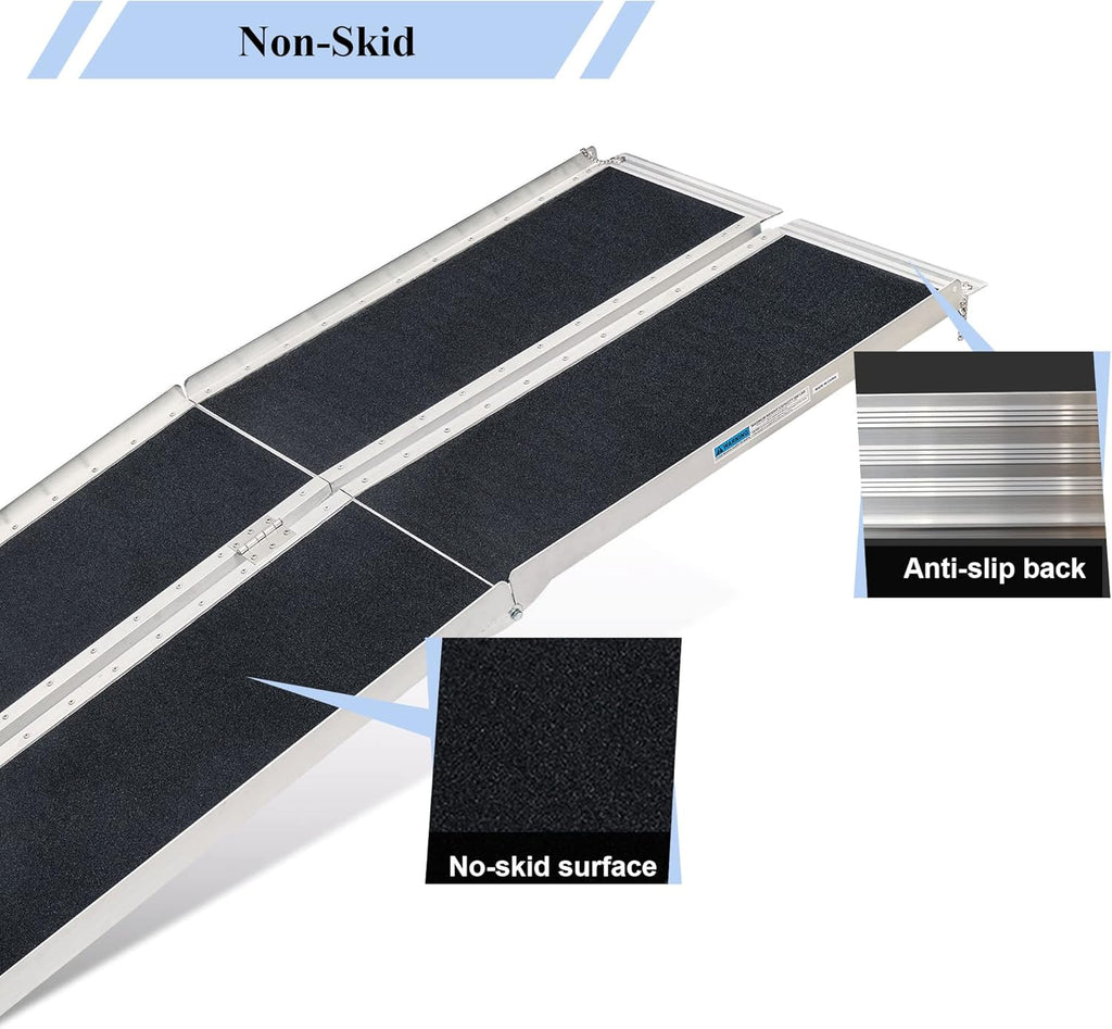 6FT Aluminum Wheelchair Ramp C1587