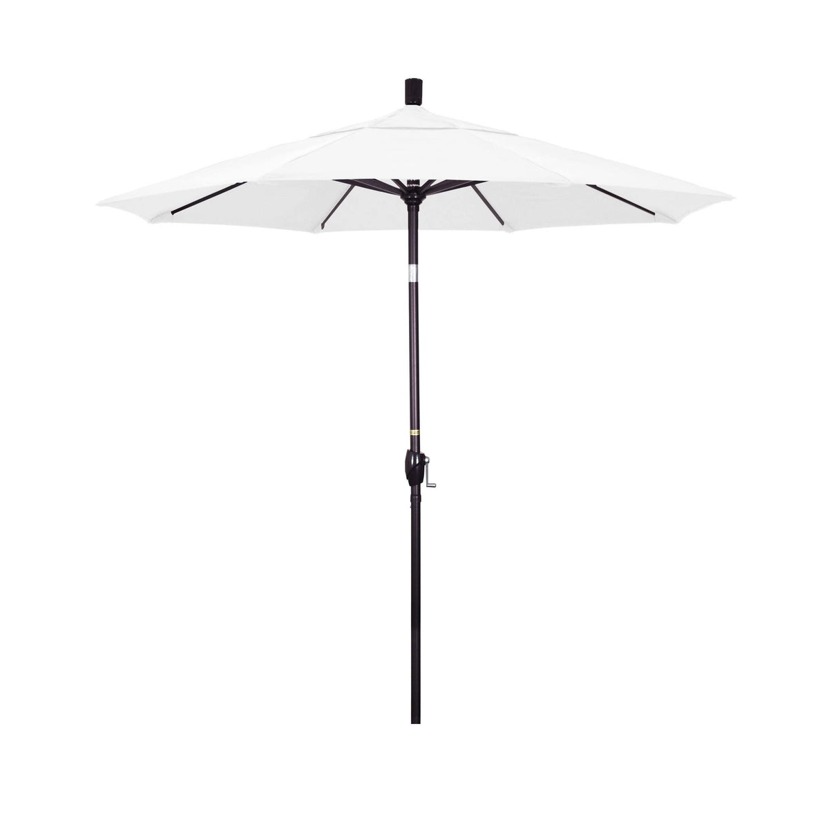 White Olefin Aluminum Patio Umbrella Z880823