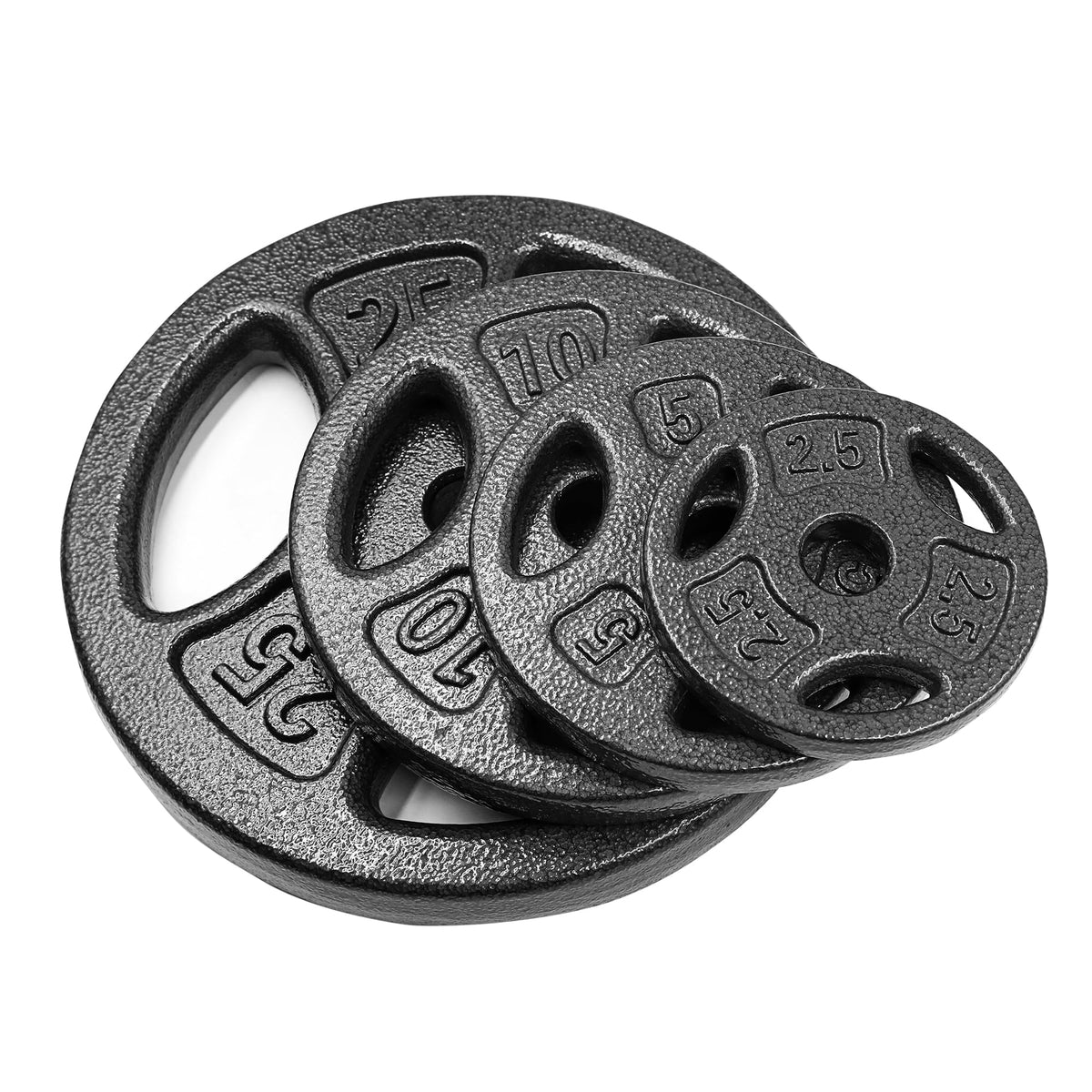 5lb Black Cast Iron Weight Plate L772