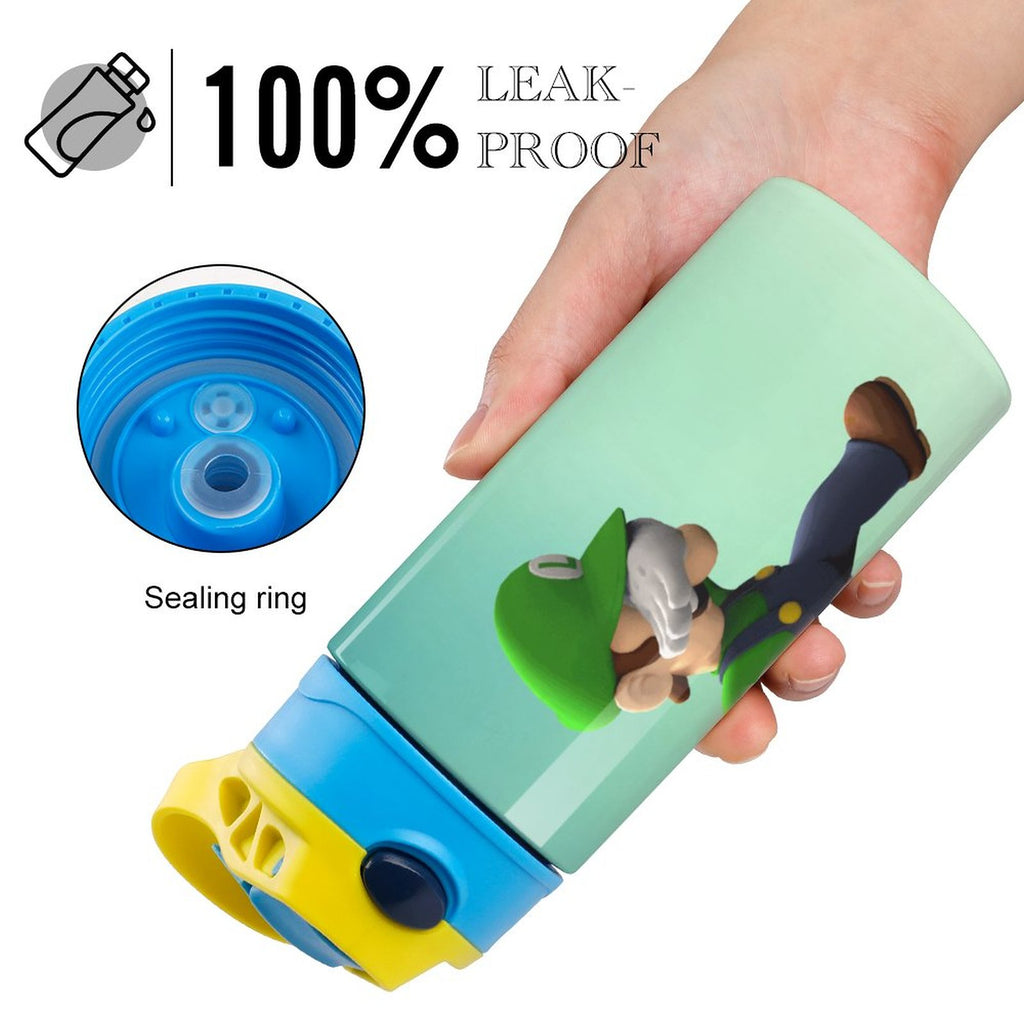 Insulated Stainless Steel Water Bottle with Straw X111411