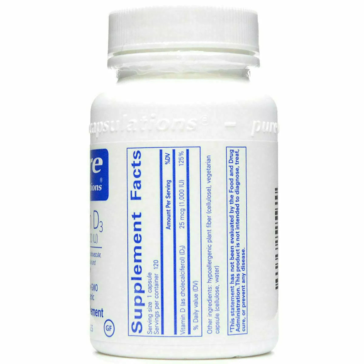 Vitamin D3 1000 IU K43560