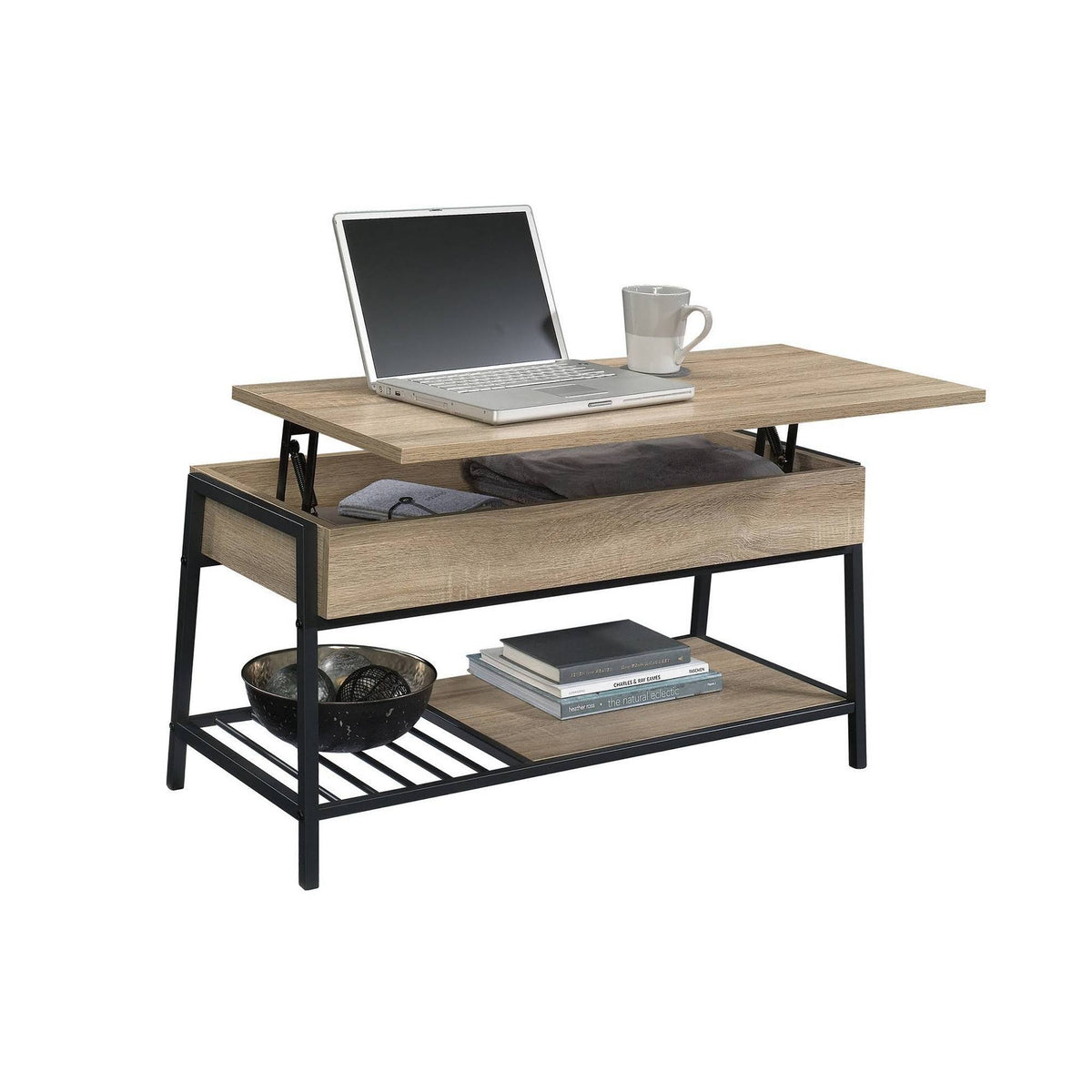 Lift Top Coffee Table in Charter Oak C417