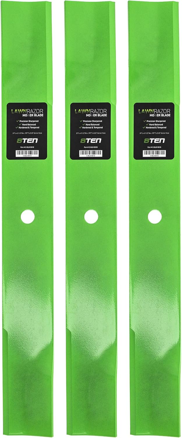 61 inch Spindle High Lift Blade Kit for Turf Tiger Stander Mower H611789
