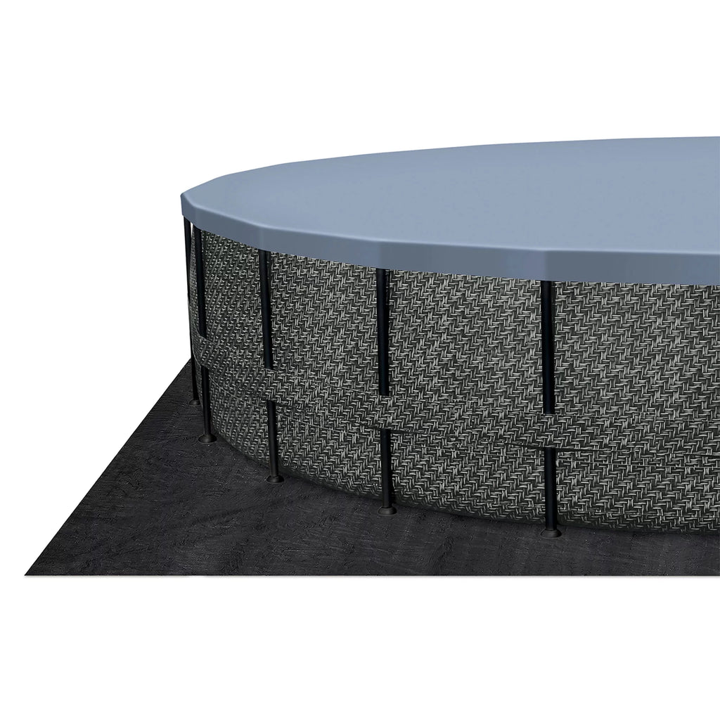 24' x 52" Round Above Ground Swimming Pool Y793