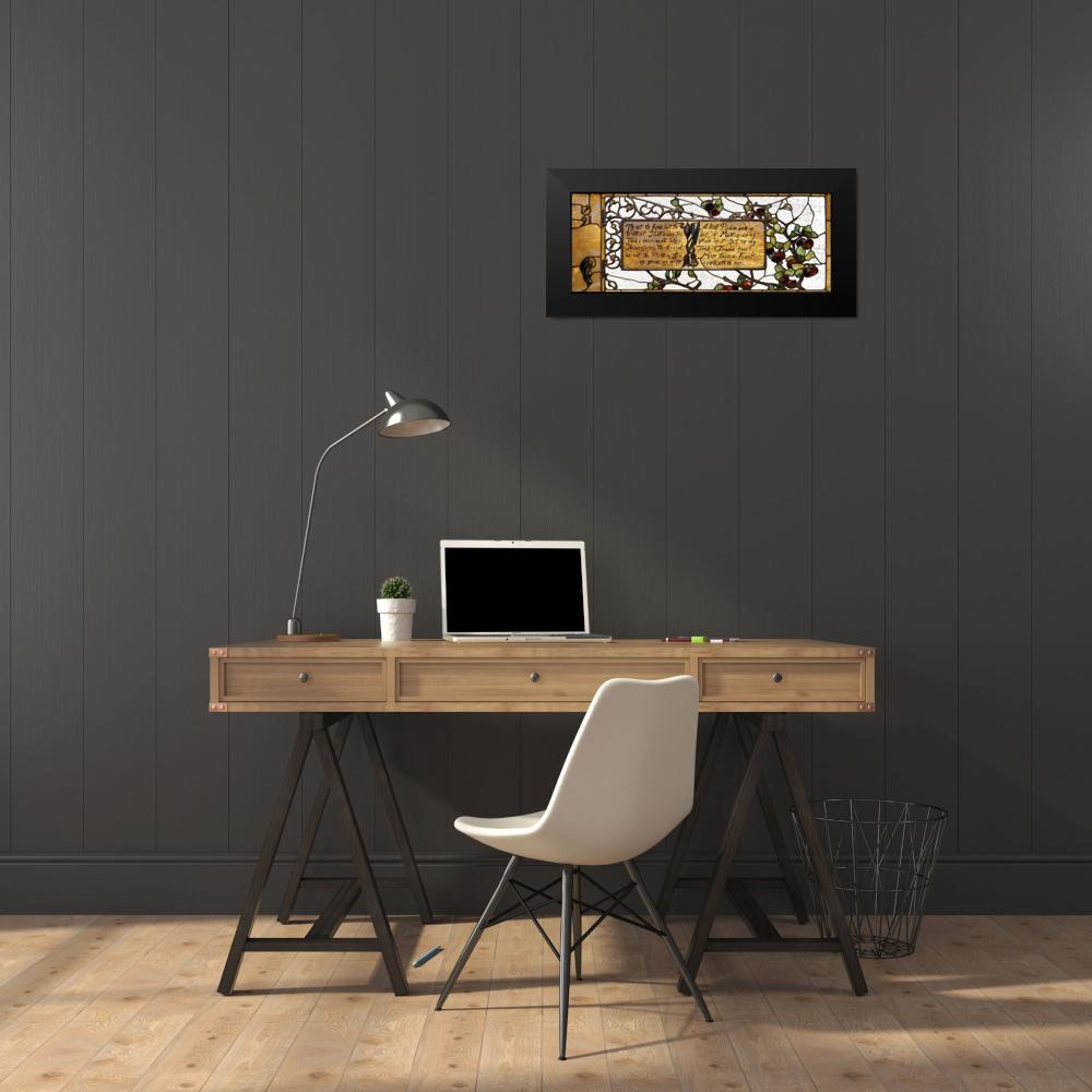 Black Modern Framed Museum Art Print R565