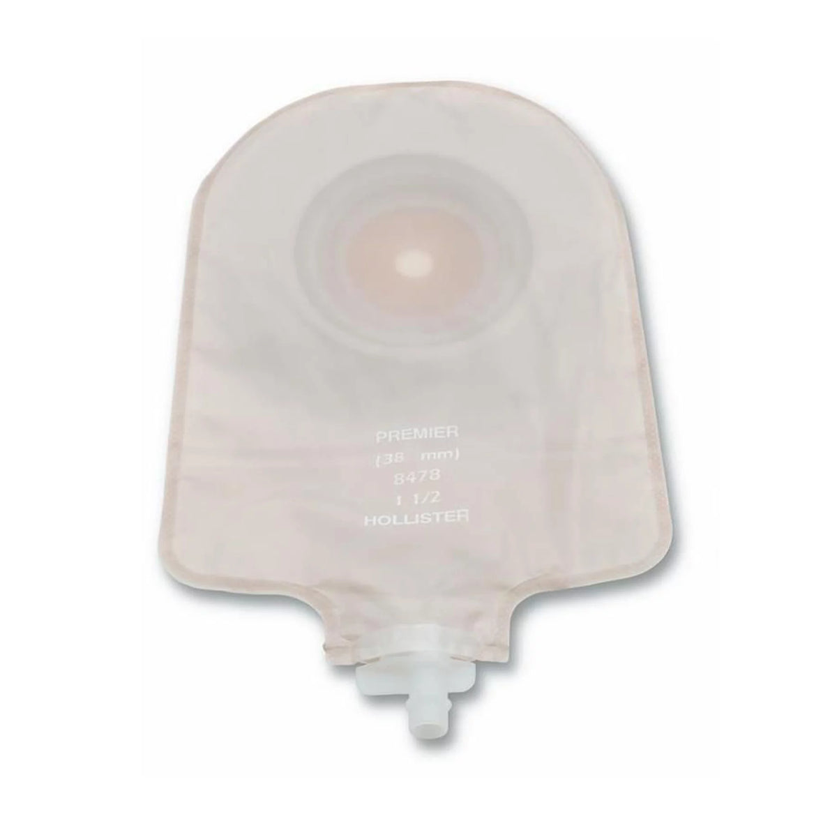 Drainable Urostomy Pouch up to 2" Stoma 9"L Transparent 5 Ct T286