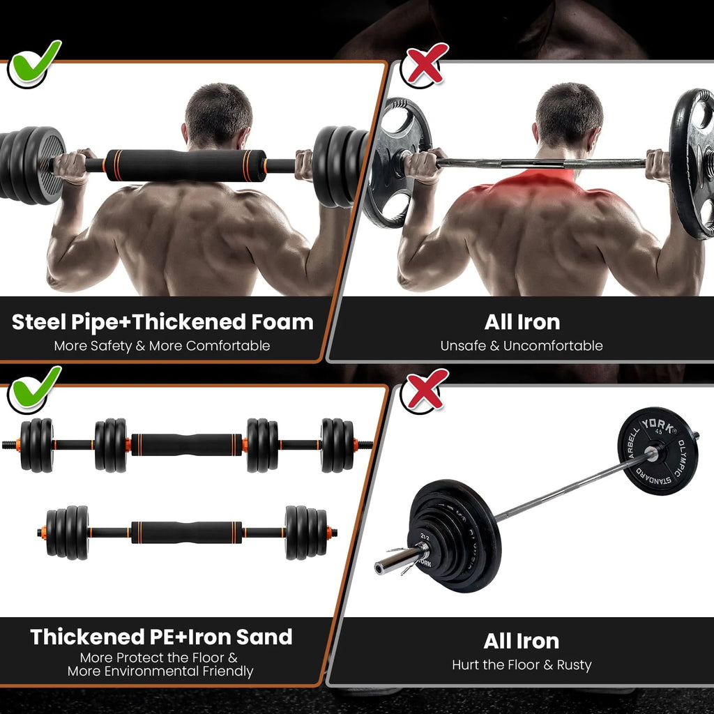 Adjustable Dumbbell Set, Black S584
