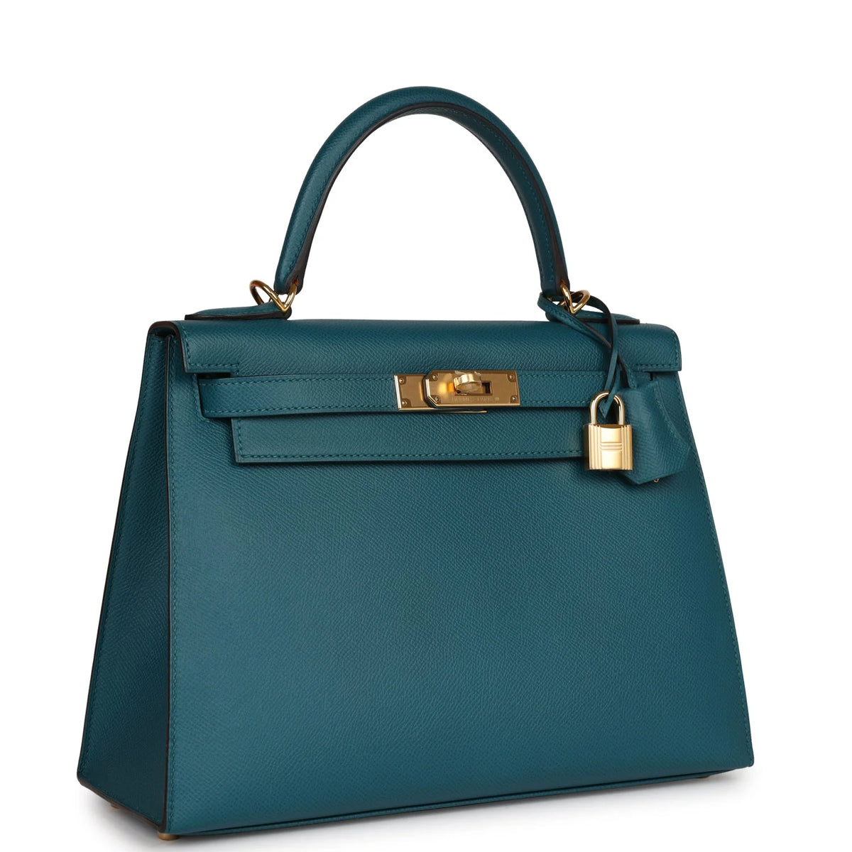 Vert Bosphore Epsom Leather Handbag T5323
